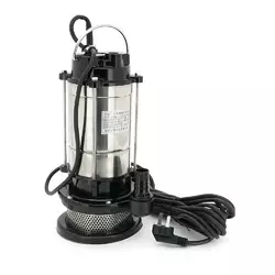 Занурювальний насос, 750W, 220V, до 1.5 м³/год, підйом до 18 м, 25 мм, нержавіюча сталь, 410х200х235 мм, 7,67 кг. + перехідник Занурювальний насос, 750W, 220V, до 1.5 м³/год, підйом до 18 м, 25 мм, нержавіюча сталь, 410х200х235 мм, 7,67 кг. + перехідник