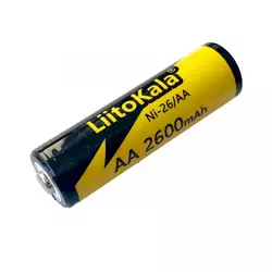 Акумулятор LiitoKala Ni-26/AA 1.2V AA 2600mAh NiMH Rechargeable Battery, 4 штуки в shrink, ціна за shrink Акумулятор LiitoKala Ni-26/AA 1.2V AA 2600mAh NiMH Rechargeable Battery, 4 штуки в shrink, ціна за shrink