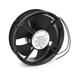 Кулер для охолодження серверних БП FP-22060EX-S1-B DC sleeve fan 2pin під паяння - 220*220*60мм, 220V/0,45A, 2600об/хв, 65W Кулер для охолодження серверних БП FP-22060EX-S1-B DC sleeve fan 2pin під паяння - 220*220*60мм, 220V/0,45A, 2600об/хв, 65W