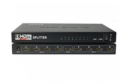 Активний HDMI спліттер 1 => 8 портів, 4K X 2K, 1080р, 1,4 версія, Box