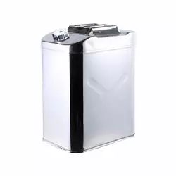 Каністра Merlion ML201-35L, нержавіюча сталь + гнучка лійка, 35л, 370х260х480мм, 3.05 кг, Silver Каністра Merlion ML201-35L, нержавіюча сталь + гнучка лійка, 35л, 370х260х480мм, 3.05 кг, Silver