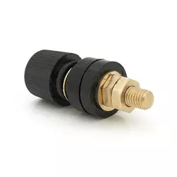 Мідна гвинтова клема 10mm чорна Мідна гвинтова клема 10mm чорна