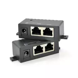 POE інжектор IEEE 802.3af PoE з портом Ethernet 10/100/1000 Мбіт / с POE інжектор IEEE 802.3af PoE з портом Ethernet 10/100/1000 Мбіт / с