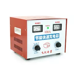 Автомобільний зарядний пристрій для акумулятора (6V/12V/24V, 100Ah), 9 рівнів регулювання Автомобільний зарядний пристрій для акумулятора (6V/12V/24V, 100Ah), 9 рівнів регулювання