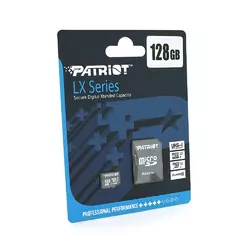 Карта пам'яті Patriot LX microSDHC Class 10 UHS-I, 128GB Карта пам'яті Patriot LX microSDHC Class 10 UHS-I, 128GB