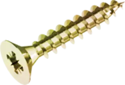 Саморіз універсальний 3,5Х35 із потайною головкою жовтий цинк (уп 1000 шт)) Саморіз універсальний 3,5Х35 із потайною головкою жовтий цинк (уп 1000 шт))