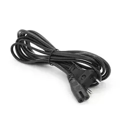 Кабель живлення 3.0m, 0.75mm, PC-184/2 CEE7 / 16-C7 2 pin (для побутової техніки), Black, OEM Q325 Кабель живлення 3.0m, 0.75mm, PC-184/2 CEE7 / 16-C7 2 pin (для побутової техніки), Black, OEM Q325