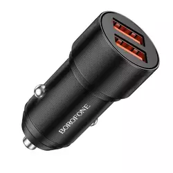 Набір BOROFONE BZ19 АЗУ 2хUSB + кабель Lighting, 2.4A, Black, Box Набір BOROFONE BZ19 АЗУ 2хUSB + кабель Lighting, 2.4A, Black, Box