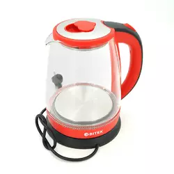 Електричний чайник BITEK BT-3110, з підсвічуванням, 2400W, 1.8L, Red Електричний чайник BITEK BT-3110, з підсвічуванням, 2400W, 1.8L, Red