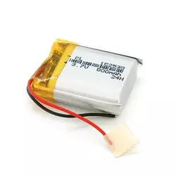 Літій-полімерний акумулятор 10*25*30mm (Li-ion 3.7В 800мА·год) Літій-полімерний акумулятор 10*25*30mm (Li-ion 3.7В 800мА·год)