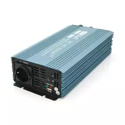 Інвертор напруги Mexxsun MXS-1500, 24V/220V, 1500W з модифікованою синусоїдою, 2 Shuko, клемні дроти, Q4 Інвертор напруги Mexxsun MXS-1500, 24V/220V, 1500W з модифікованою синусоїдою, 2 Shuko, клемні дроти, Q4