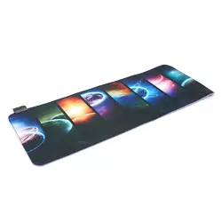Килимок 300*800 для миші "Planets" тканинний з боковою прошивкою, товщина 3 мм, RGB підсвічування, живлення USB 1,8 м, Color Box Килимок 300*800 для миші "Planets" тканинний з боковою прошивкою, товщина 3 мм, RGB підсвічування, живлення USB 1,8 м, Color Box