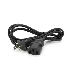 Кабель живлення CN 1m, 0.5mm, PC-184/2 B-C13 2 pin (американський роз'єм), Black, OEM Q50 Кабель живлення CN 1m, 0.5mm, PC-184/2 B-C13 2 pin (американський роз'єм), Black, OEM Q50