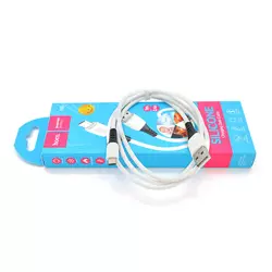 Кабель Hoco X82 silicone, Micro-USB, 2.4A, White, довжина 1м, BOX Кабель Hoco X82 silicone, Micro-USB, 2.4A, White, довжина 1м, BOX