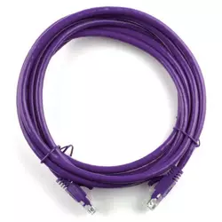 Патч-корд литий RITAR, UTP, RJ45, Cat.5e, 7,5m, фіолетовий, Cu (мідь) Патч-корд литий RITAR, UTP, RJ45, Cat.5e, 7,5m, фіолетовий, Cu (мідь)