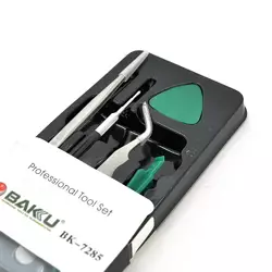 Набір інструментів BAKKU BK-7285 для IPhone (пінцети прямий і вигнутий, 2 инстр. Для розбирання), Blister-box Набір інструментів BAKKU BK-7285 для IPhone (пінцети прямий і вигнутий, 2 инстр. Для розбирання), Blister-box