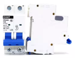 Автоматичний вимикач постійного струму CHNT CB-63DC 2P 10A, DC500V, 6kA, DIN, 86*36*49.5mm Автоматичний вимикач постійного струму CHNT CB-63DC 2P 10A, DC500V, 6kA, DIN, 86*36*49.5mm