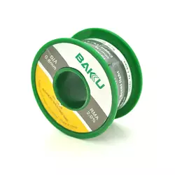 Припій BAKKU дротяний Solder wire BK10006 DIA 0,6mm (50g) Припій BAKKU дротяний Solder wire BK10006 DIA 0,6mm (50g)