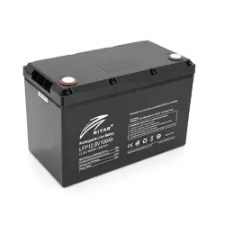 Акумуляторна батарея Ritar LiFePO4 12,8V 100Ah  1280Wh BMS100@4S ( 328 x 172 x 215 (220) Q1 Акумуляторна батарея Ritar LiFePO4 12,8V 100Ah  1280Wh BMS100@4S ( 328 x 172 x 215 (220) Q1