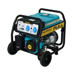 Генератор бензиновий FGL 5000LE, 1-фазний 230V, 50Hz, 4.75kVA/3.8kW, бак 28л, витрата 1.3л/год, пуск: руч./стартер, охл.: повітряне, 620х470х530мм, 54 Генератор бензиновий FGL 5000LE, 1-фазний 230V, 50Hz, 4.75kVA/3.8kW, бак 28л, витрата 1.3л/год, пуск: руч./стартер, охл.: повітряне, 620х470х530мм, 54