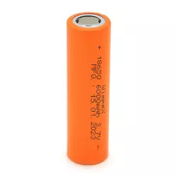 Акумулятор WMP-6000 18650 Li-Ion Flat Top, 1200mAh, 3.7V, Orange Акумулятор WMP-6000 18650 Li-Ion Flat Top, 1200mAh, 3.7V, Orange