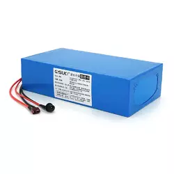 Акумуляторна батарея літієва QiSuo 48V 20A з елементами Li-ion 18650, DC: 5.5x2.1мама + роз'єм T-2HQмама Акумуляторна батарея літієва QiSuo 48V 20A з елементами Li-ion 18650, DC: 5.5x2.1мама + роз'єм T-2HQмама