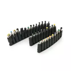 Набір перехідників 44 в 1 (7,9х5,5; 7,4х5,0; 6,5х4,4; 6,3х3,0; 5,5х3,0; 5,5х2,5; 5,5х2,1; 5, 5х1,7; 4,8х1,7; 3PIN DELL) Набір перехідників 44 в 1 (7,9х5,5; 7,4х5,0; 6,5х4,4; 6,3х3,0; 5,5х3,0; 5,5х2,5; 5,5х2,1; 5, 5х1,7; 4,8х1,7; 3PIN DELL)