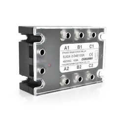 Трифазне твердотільне реле SSR / SJGX-3 D48100A Трифазне твердотільне реле SSR / SJGX-3 D48100A