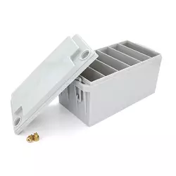Корпус для акумуляторної батареї NP12v65ah, без клем (348x168x178) Корпус для акумуляторної батареї NP12v65ah, без клем (348x168x178)