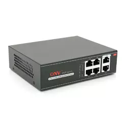 4х портовий PoE Full Gigabit комутатор ONV-H3064P, 4xPoe1000Мбіт + 2х1000 Мбіт, IEEE802.3af/at, загальна потужність 65 Вт 4х портовий PoE Full Gigabit комутатор ONV-H3064P, 4xPoe1000Мбіт + 2х1000 Мбіт, IEEE802.3af/at, загальна потужність 65 Вт