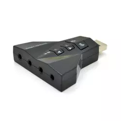 Контролер USB-sound card (7.1) 3D sound (Windows 7 ready), Blister Контролер USB-sound card (7.1) 3D sound (Windows 7 ready), Blister