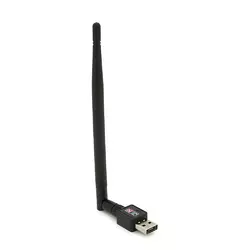 Бездротовий мережний адаптер з антеною 5DBI Wi-Fi-USB Merlion LV-UW02-5DB,7601,802.11bgn, 150MB, 2.4 GHz, WIN7/XP/Vista/2K/MAC/LINUX, Blister Q200 Бездротовий мережний адаптер з антеною 5DBI Wi-Fi-USB Merlion LV-UW02-5DB,7601,802.11bgn, 150MB, 2.4 GHz, WIN7/XP/Vista/2K/MAC/LINUX, Blister Q200