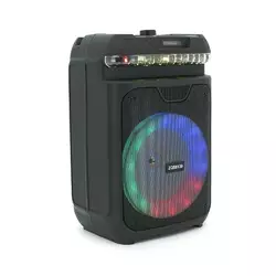 Акустична система з підсвічуванням ZQS8139, 15W, вбудований акум 3600mAh, живлення від USB кабелю, Black, Box Акустична система з підсвічуванням ZQS8139, 15W, вбудований акум 3600mAh, живлення від USB кабелю, Black, Box