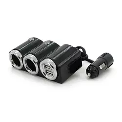 АЗУ розгалужувач Olesson 1502, 12V-3*12V+2*USB, Black, Blister АЗУ розгалужувач Olesson 1502, 12V-3*12V+2*USB, Black, Blister