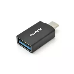 Перехідник iKAKU KSC-KSC-533 BEIGE Series USB3.0(AF) OTG => microUSB(M), Black, Box Перехідник iKAKU KSC-KSC-533 BEIGE Series USB3.0(AF) OTG => microUSB(M), Black, Box