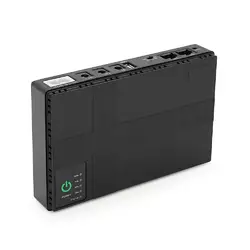 UPS-18W для роутерів/комутаторів/PON/POE-430, 5//9/12V, 1/2A, Li-ion 8800MAh, Black, BOX UPS-18W для роутерів/комутаторів/PON/POE-430, 5//9/12V, 1/2A, Li-ion 8800MAh, Black, BOX