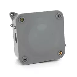 Коробка розподільна зовнішня PIPO Р30 110х110х60мм; IP54; пластик; (РР) 4 гермовводи; сіра; Q50 Коробка розподільна зовнішня PIPO Р30 110х110х60мм; IP54; пластик; (РР) 4 гермовводи; сіра; Q50