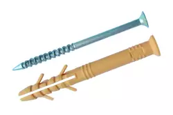 Дюбель-цвях APRO для швидкого монтажу, розмір 6×80 мм, потайна головка, анодована сталь, упаковка 100 шт. ціна за упаковку Дюбель-цвях APRO для швидкого монтажу, розмір 6×80 мм, потайна головка, анодована сталь, упаковка 100 шт. ціна за упаковку