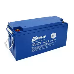 Акумуляторна батарея ORBUS CG12150 GEL 12 V 150 Ah (485 x 172 x 240) Blue 47kg Q1/34 Акумуляторна батарея ORBUS CG12150 GEL 12 V 150 Ah (485 x 172 x 240) Blue 47kg Q1/34
