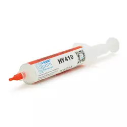 Паста термопровідна HY-410 30g, шприц, White, >1,42W/m-K, <0.262°C-in²/W, -30°≈280°, В'язкість -1K cPs, OEM Q5 Паста термопровідна HY-410 30g, шприц, White, >1,42W/m-K, <0.262°C-in²/W, -30°≈280°, В'язкість -1K cPs, OEM Q5