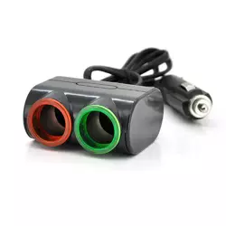 АЗП розгалужувач Olesson 1631, 12V-2 * 12V + USB, Black, Blister АЗП розгалужувач Olesson 1631, 12V-2 * 12V + USB, Black, Blister