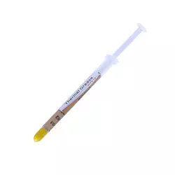 Паста термопровідна HY-610 3g, шприц, Gold,> 3,05W / m-K, <0.073 ° C-in² / W, -30 ° ≈280 °, В'язкість -1K cPs, OEM Q20 Паста термопровідна HY-610 3g, шприц, Gold,> 3,05W / m-K, <0.073 ° C-in² / W, -30 ° ≈280 °, В'язкість -1K cPs, OEM Q20