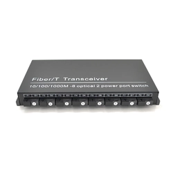 Комутатор UPLINK UFS CK-880IS8F2E Fiber Switch 8Fiber 100Mbps + 2 1000M RJ45 ports, корпус метал, БП в комплекті