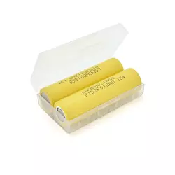 Акумулятор 18650 Li-Ion LG LGDBHE21865, 1600mAh, 20A, 4.2 / 3.6 / 2.5V,  Yellow, PVC BOX, 2 шт. в упаковці, ціна за 1 шт Акумулятор 18650 Li-Ion LG LGDBHE21865, 1600mAh, 20A, 4.2 / 3.6 / 2.5V,  Yellow, PVC BOX, 2 шт. в упаковці, ціна за 1 шт