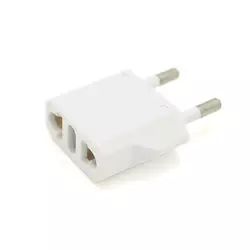 Перехідник на євророзетку Binxing WN-20 White, 110-250V, 10A, 500W, в упаковці 100 штук, ціна за штуку Перехідник на євророзетку Binxing WN-20 White, 110-250V, 10A, 500W, в упаковці 100 штук, ціна за штуку