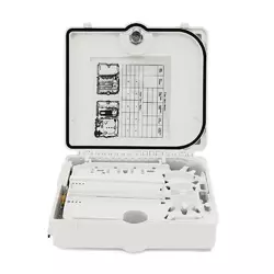 PON-box Merlion ML-OP-S222-SC 12-канальний, SC Simplex adapter, матеріал ABS, IP65 PON-box Merlion ML-OP-S222-SC 12-канальний, SC Simplex adapter, матеріал ABS, IP65