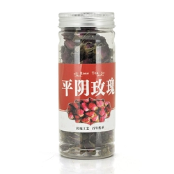 Китайський квітковий чай Pingyin Rose Tea (бутони троянди), 50g (Скляна капсула), ціна за капсулу, Q1
