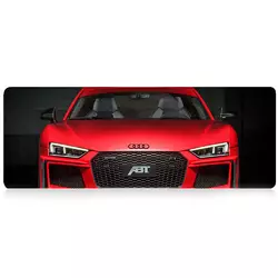 Килимок 300*700 тканинний Audi з бічним прошивкою, товщина 2 мм, Red, Пакет Килимок 300*700 тканинний Audi з бічним прошивкою, товщина 2 мм, Red, Пакет