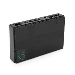 ДБЖ UPS-18W DC1018P для роутерів/комутаторів/PON/POE-430, 5//9/12V, 1A, 12000MAh(4*3000MAh), Black, BOX ДБЖ UPS-18W DC1018P для роутерів/комутаторів/PON/POE-430, 5//9/12V, 1A, 12000MAh(4*3000MAh), Black, BOX