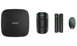 Розширений комплект бездротової сигналізації Ajax StarterKit Plus black ( Hub Plus/MotionProtect/DoorProtect/SpaceControl )